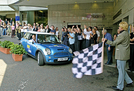 <p>The Italian Job</p>